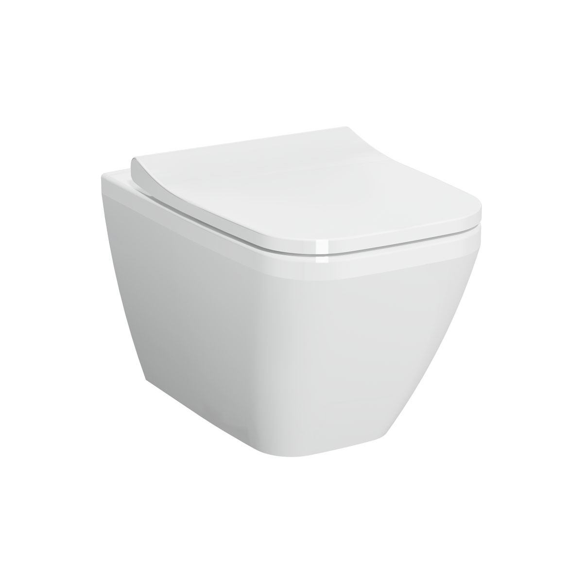 Integra Wall-hung WC, hidden fixation, 54cm