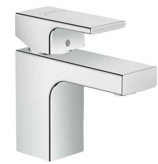 Vernis Shape Single lever basin mixer 70 without waste set - chrome