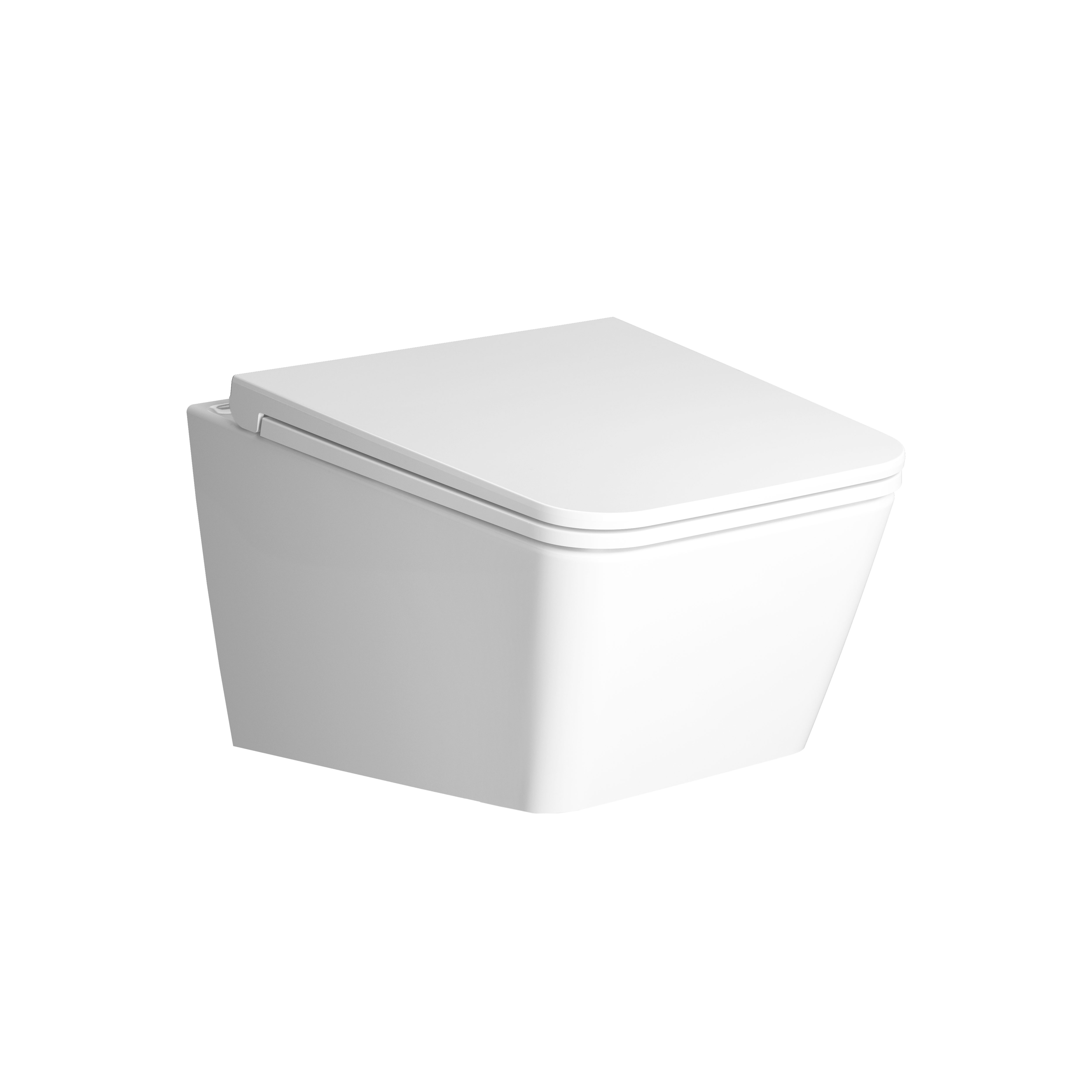 Equal Rim-ex Wall-Hung WC - White