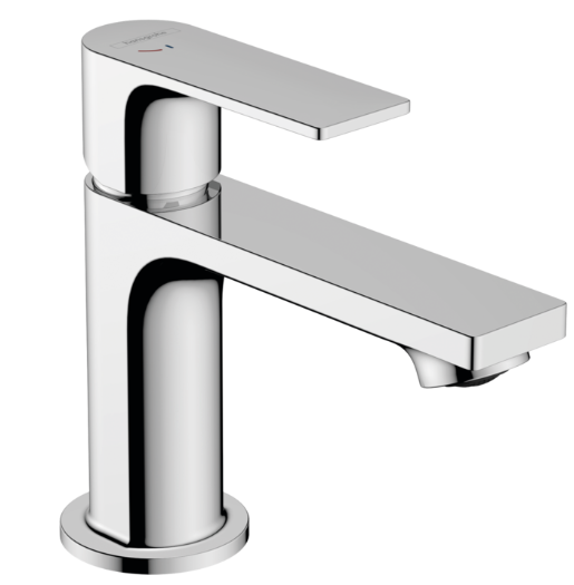Rebris E Single lever basin mixer 80 CoolStart without waste set - Chrome