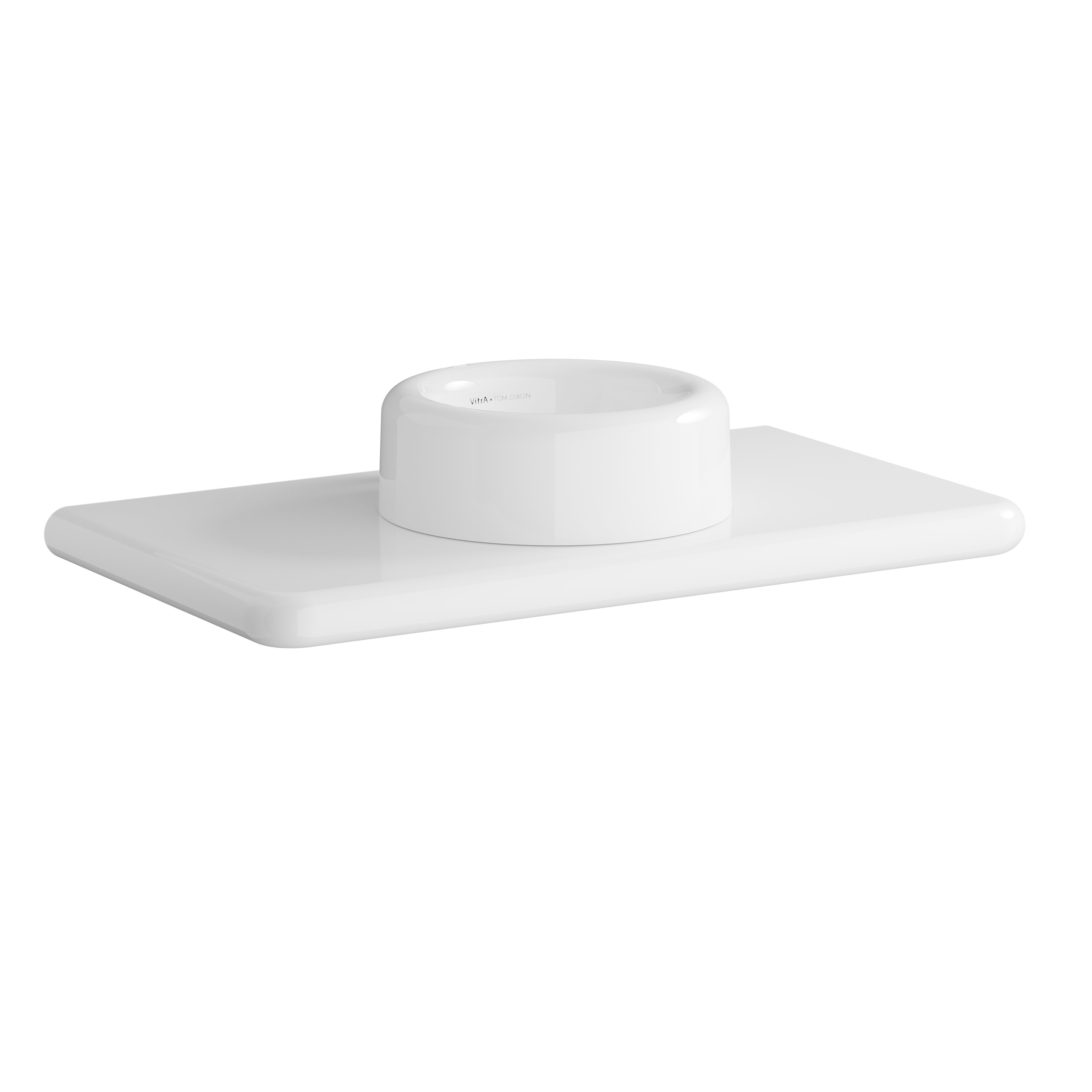 Liquid Ceramic Counter - White