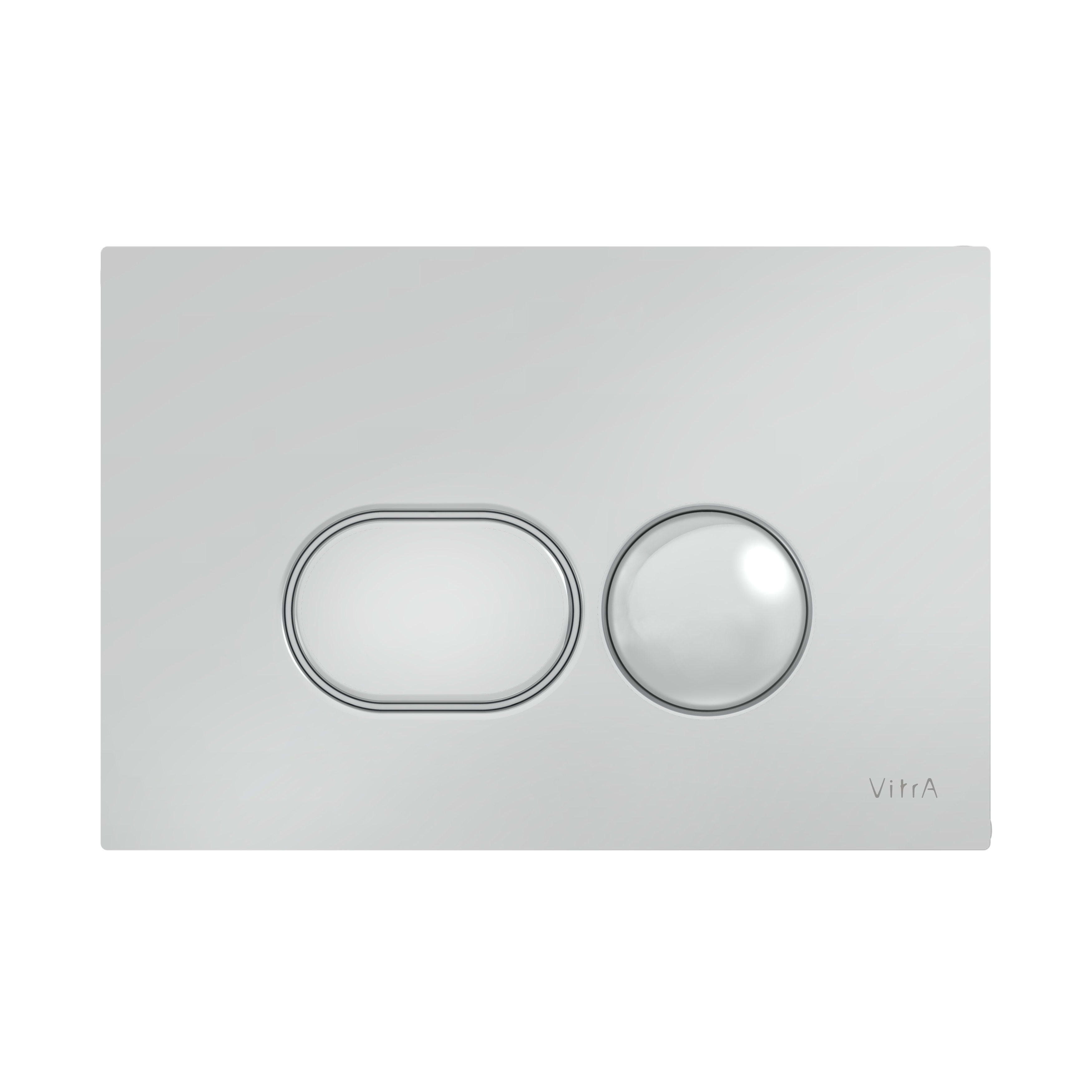 Liquid Flush Plate - Chrome