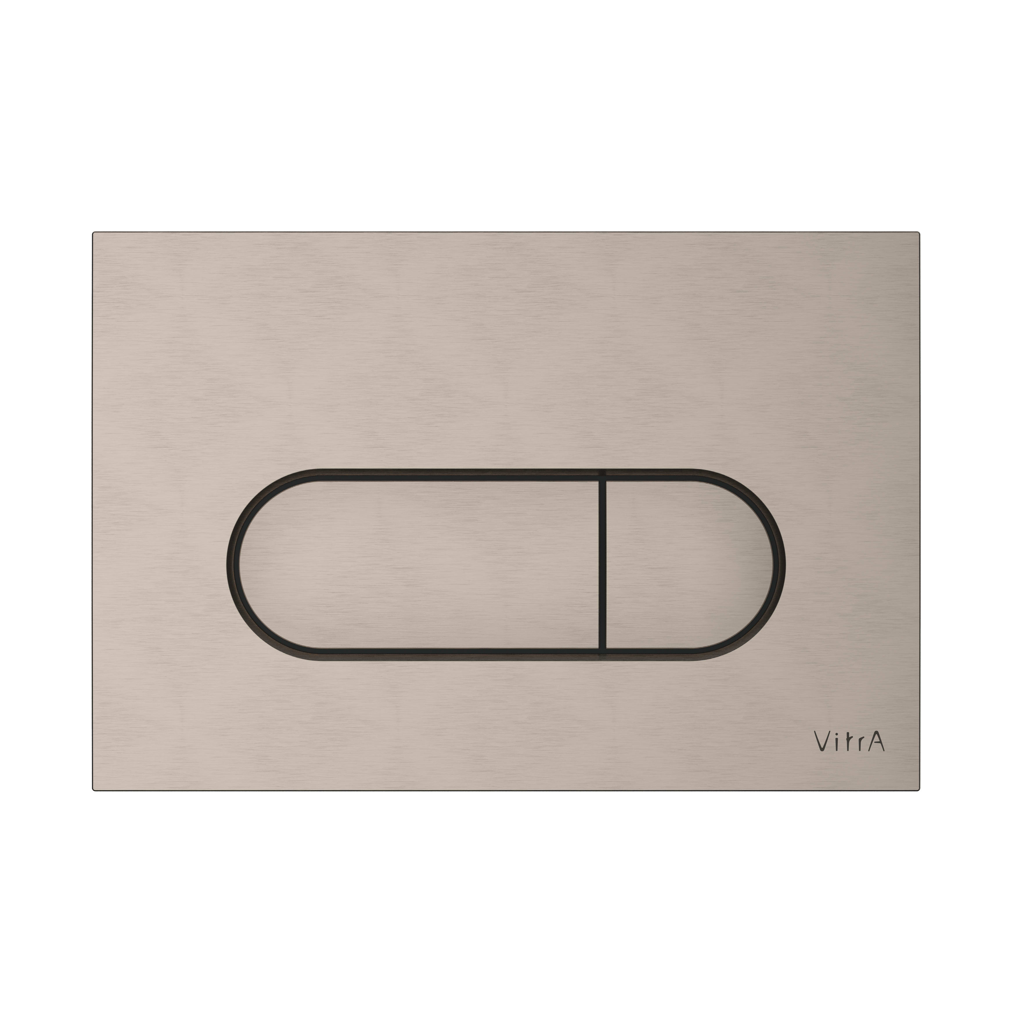 Loop Round Flush Plate - Brushed Nickel
