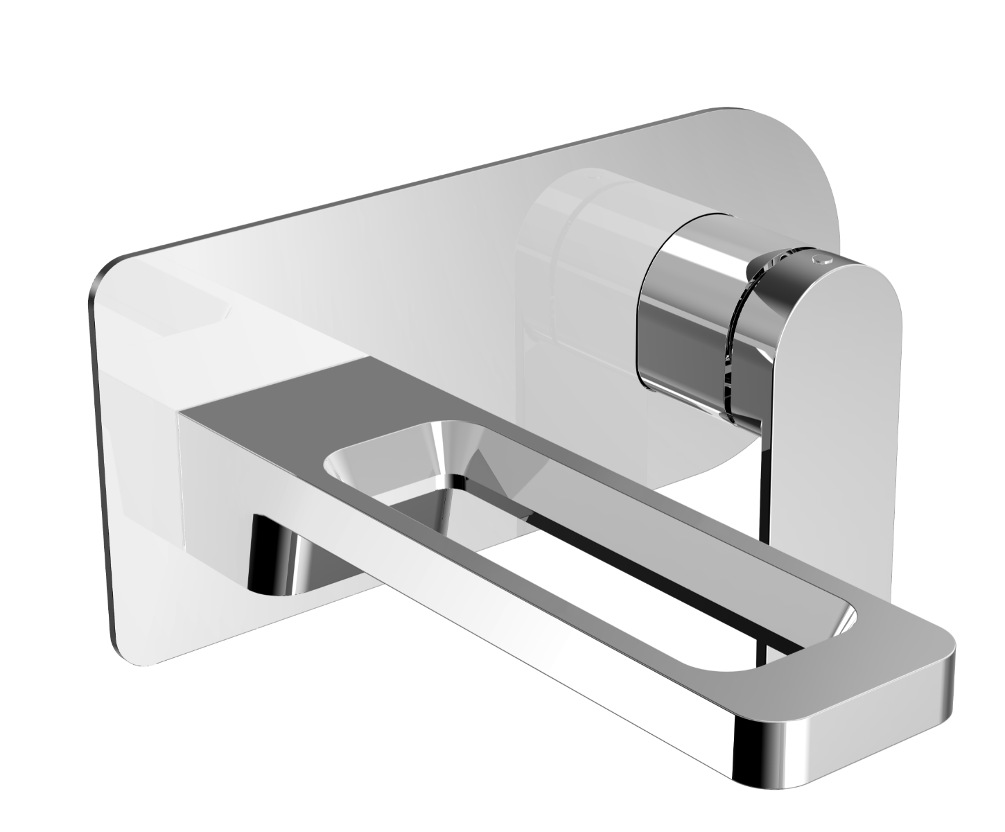 JTP - AXEL Single Lever Wall Mounted Basin Mixer