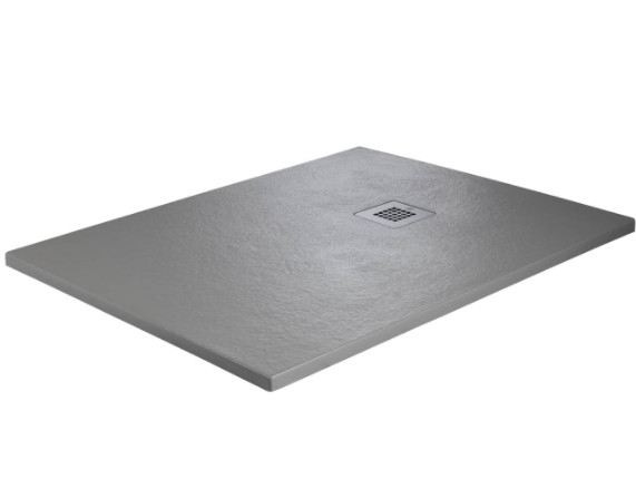Just Trays Natural Shower Tray Malham Grey 1800x900mm
