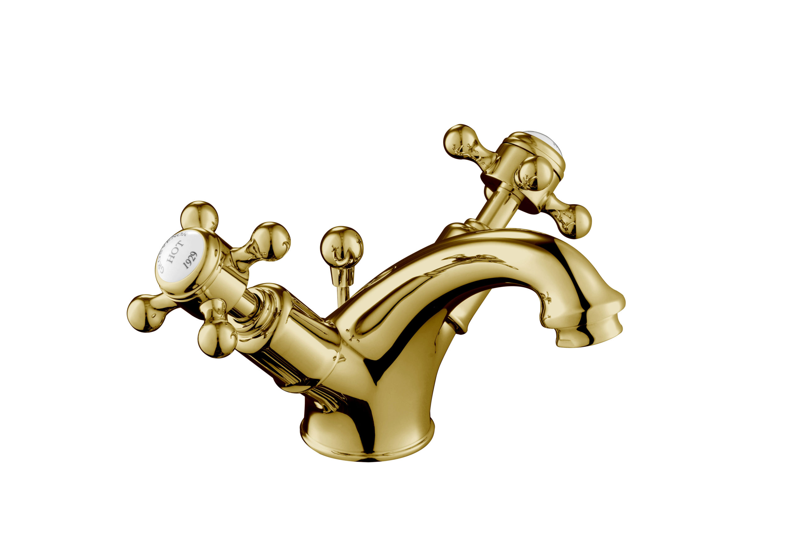 JTP - Grosvenor Cross Basin Mixer with Pop Up Waste