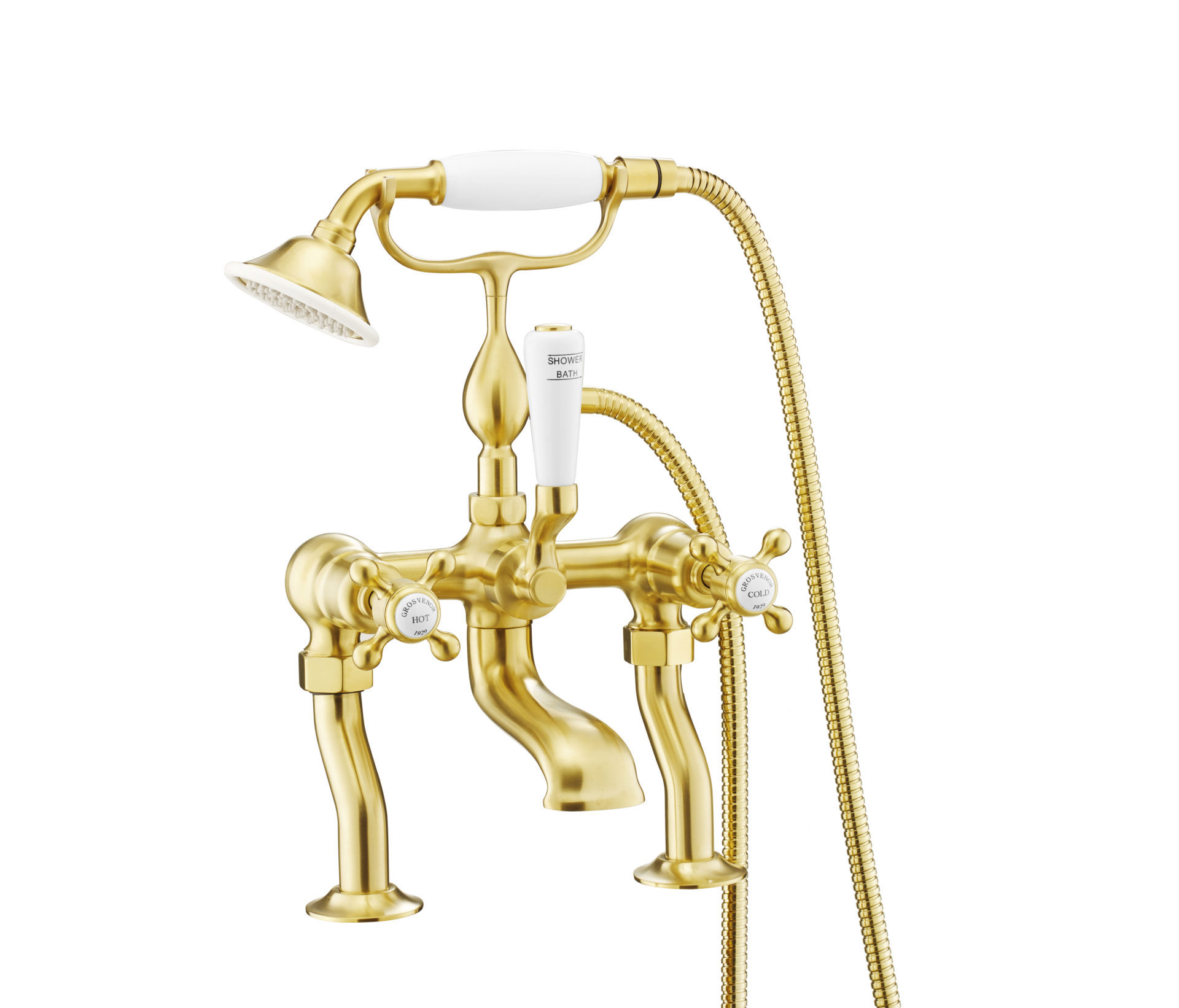 JTP - Deck Mounted Bath Shower Mixer with Kit
