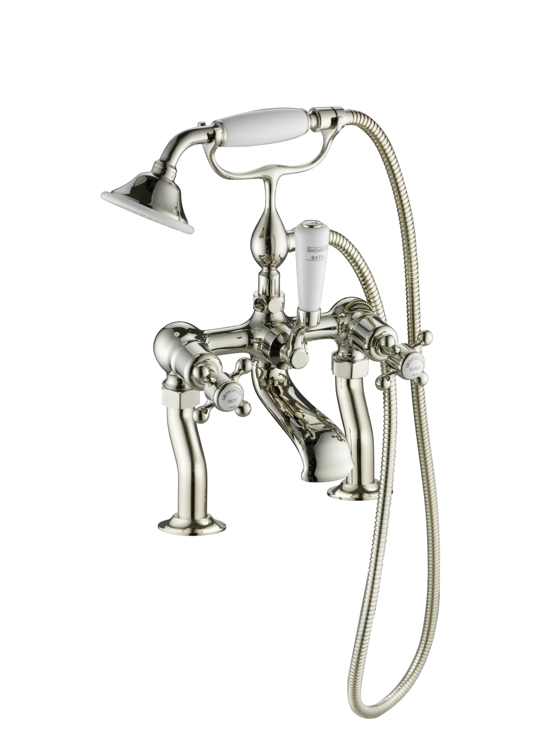 JTP - Deck Mounted Bath Shower Mixer with Kit