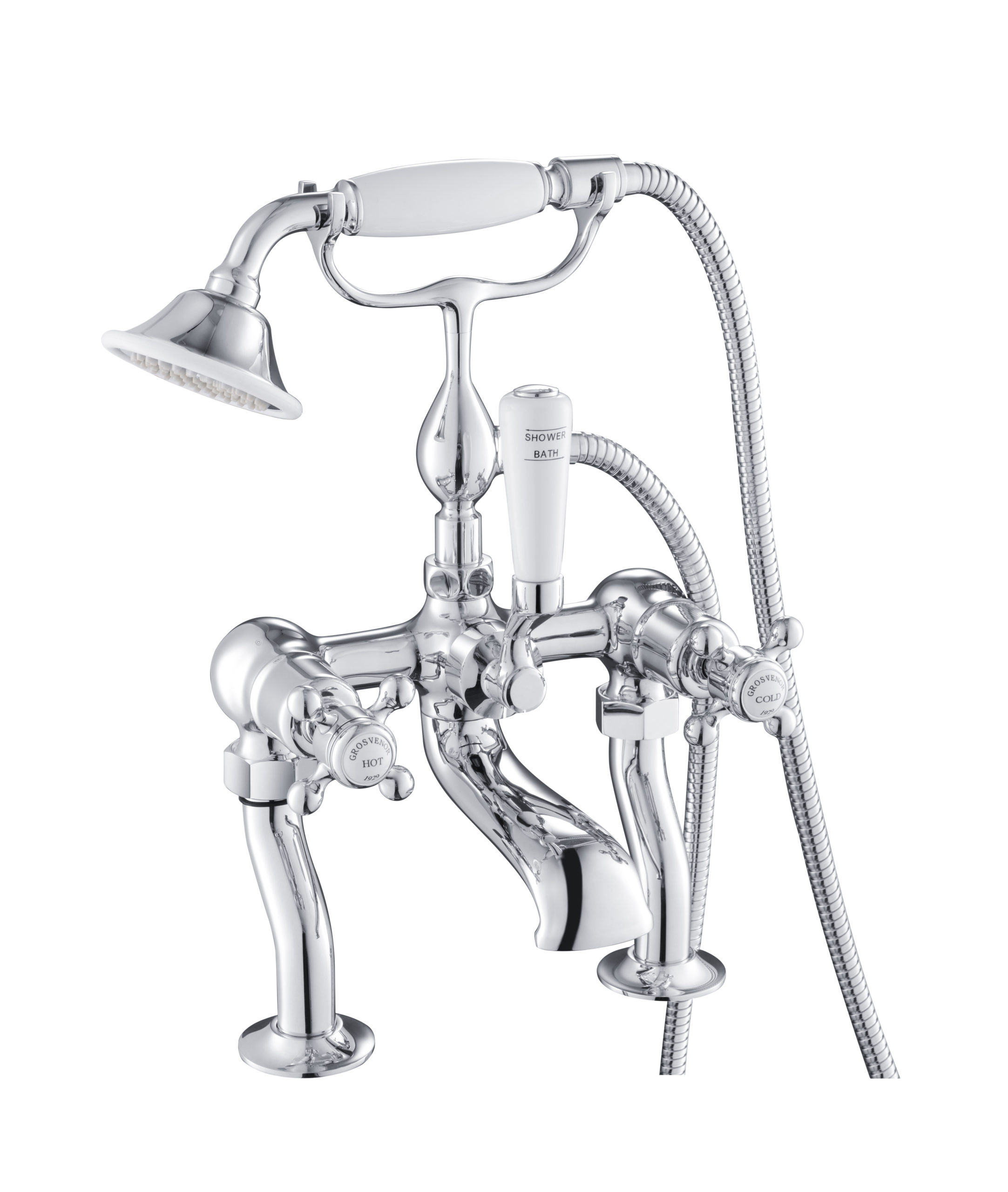 JTP - Deck Mounted Bath Shower Mixer with Kit