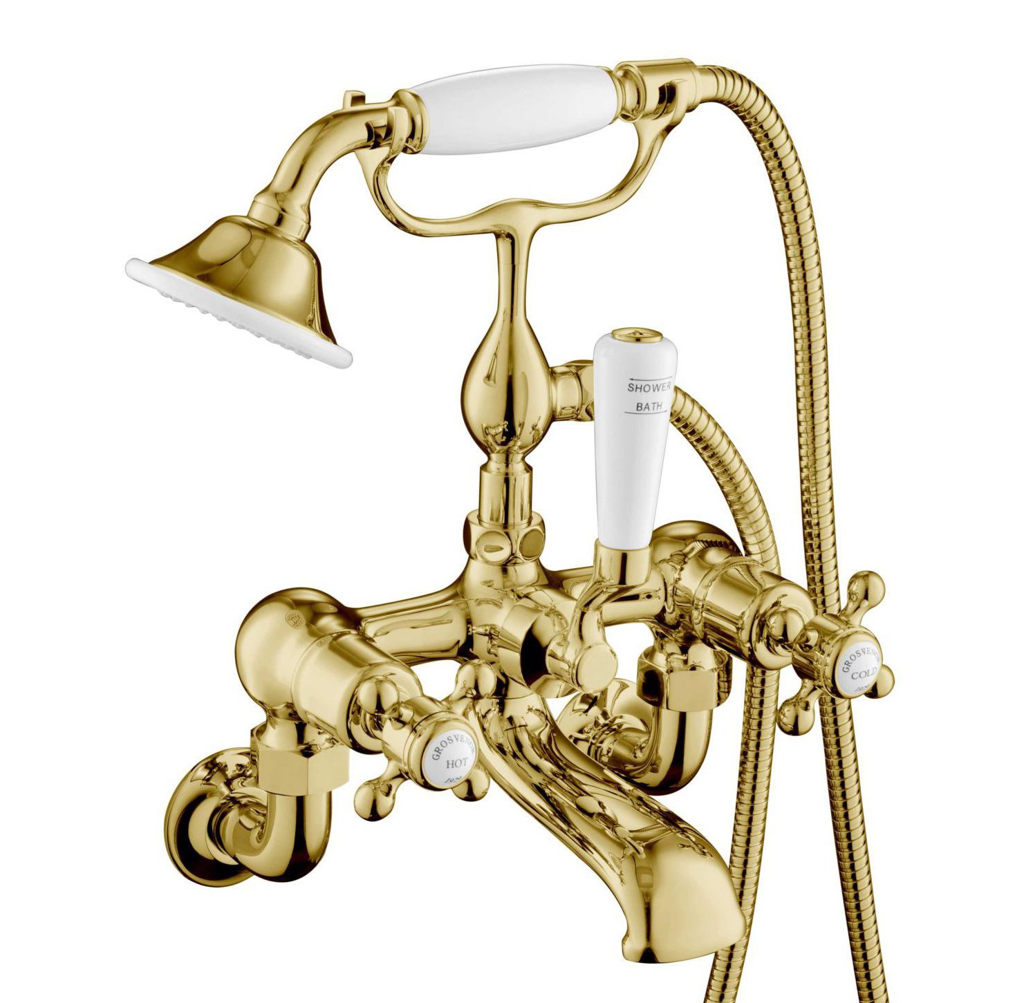 JTP - Bath Shower Mixer Wall Mounted with Kit