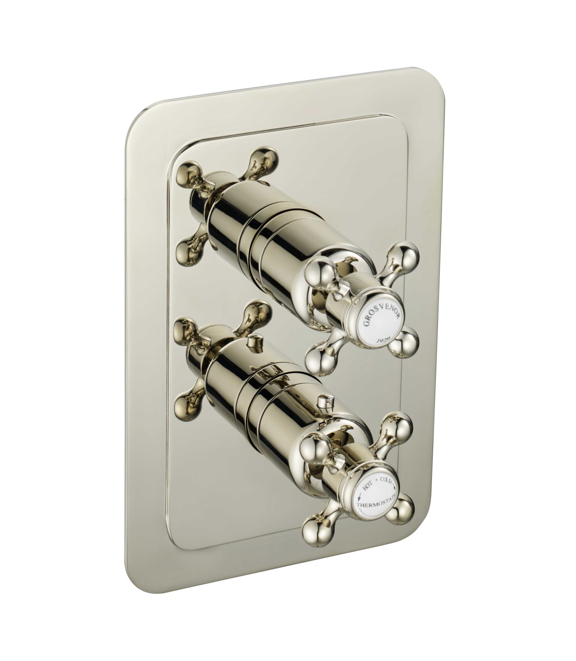 JTP - Grosvenor Cross Thermostatic 2 Outlet Shower Valve