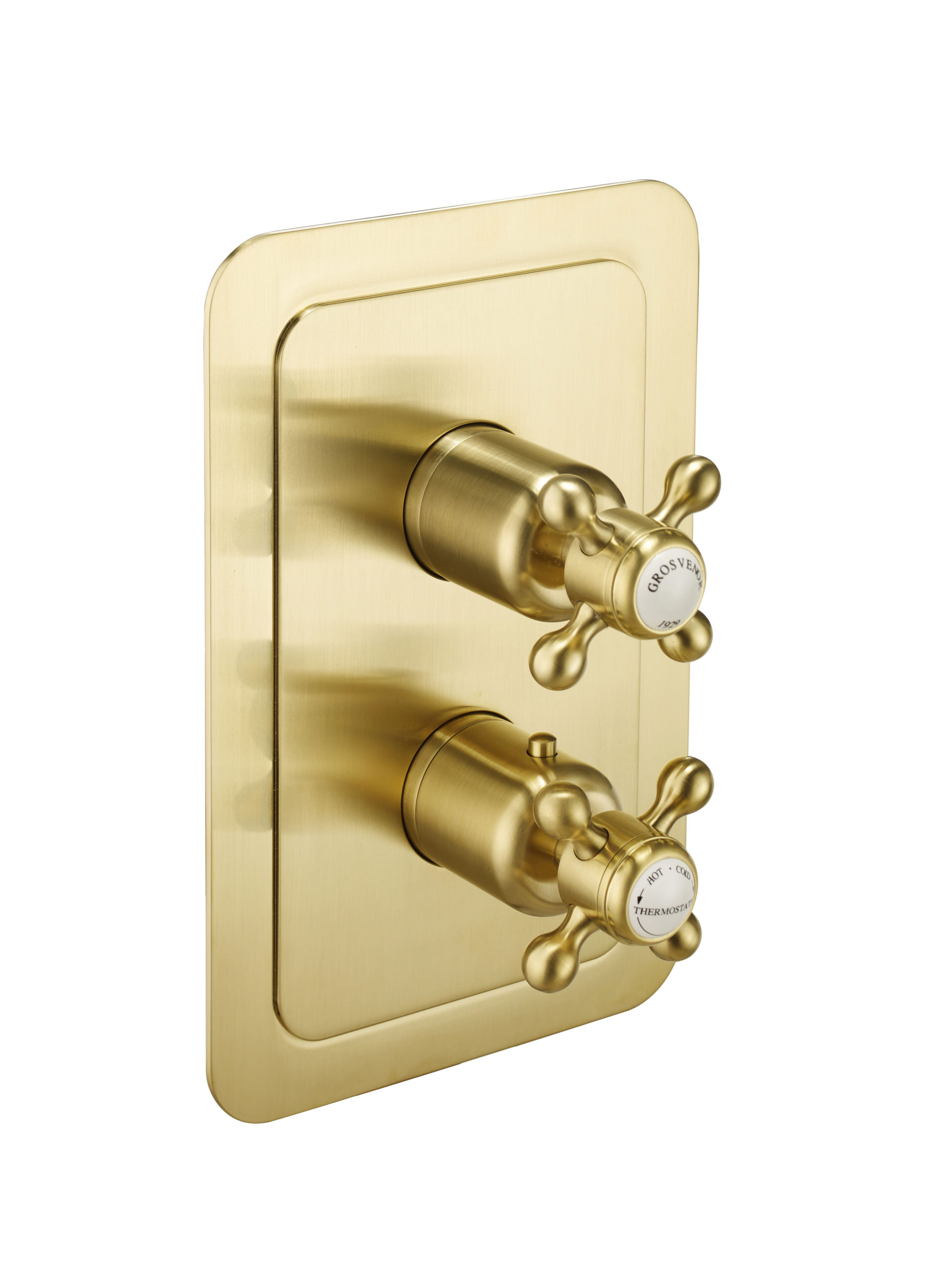 JTP - Grosvenor Cross Thermostatic 2 Outlet Shower Valve