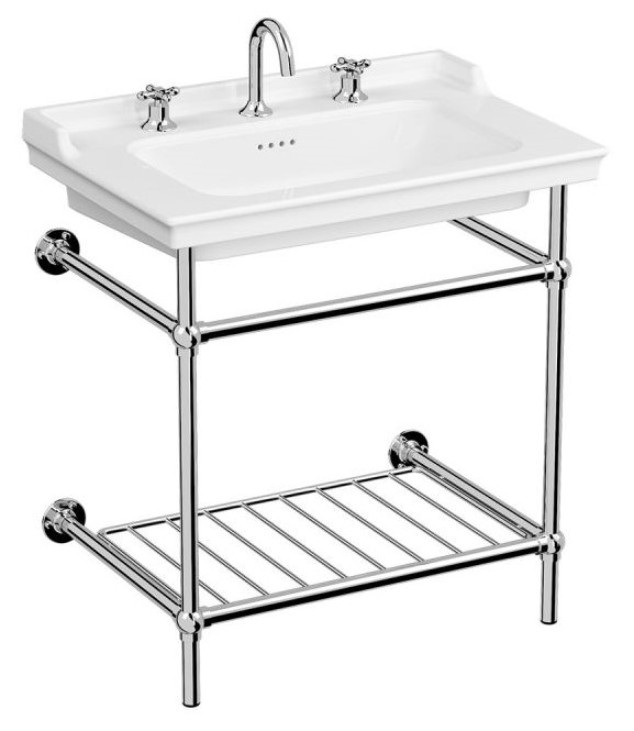 Valarte Vanity Washbasin-80 cm, White