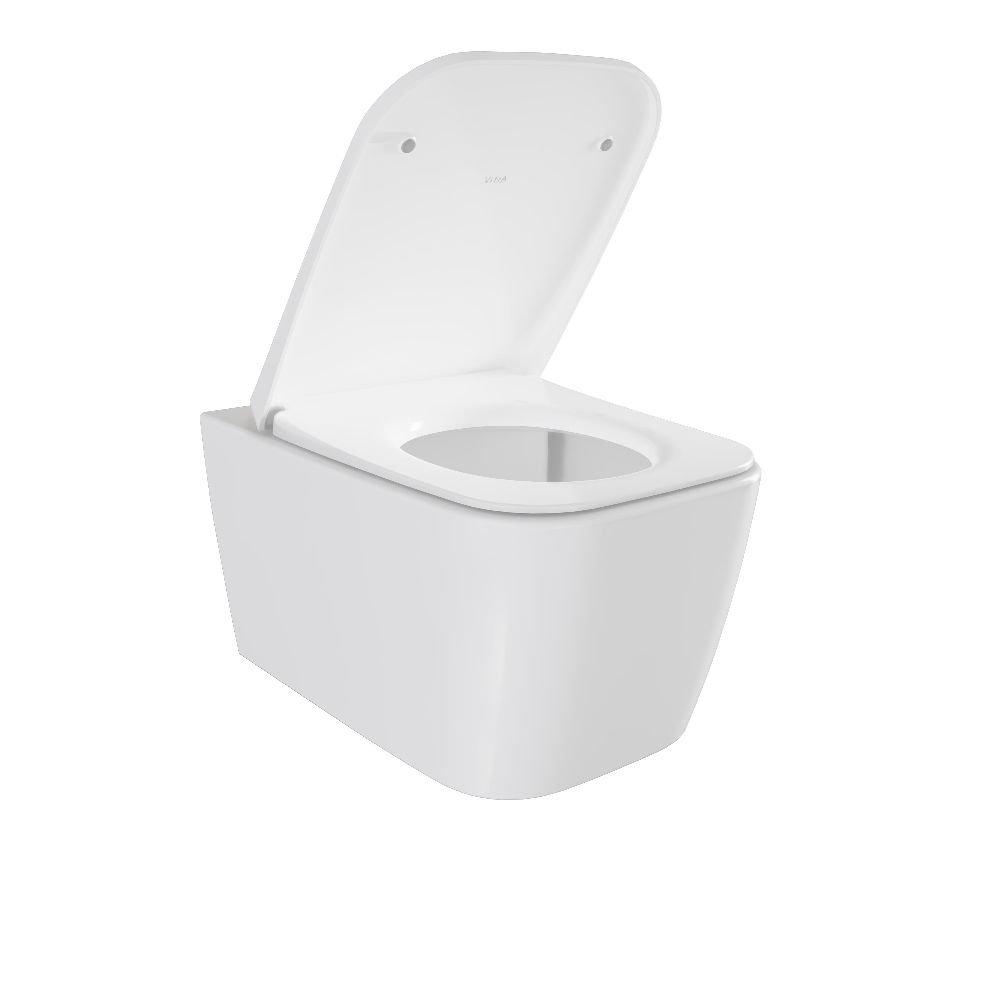 M-Line Square Wall-Hung Toilet - White