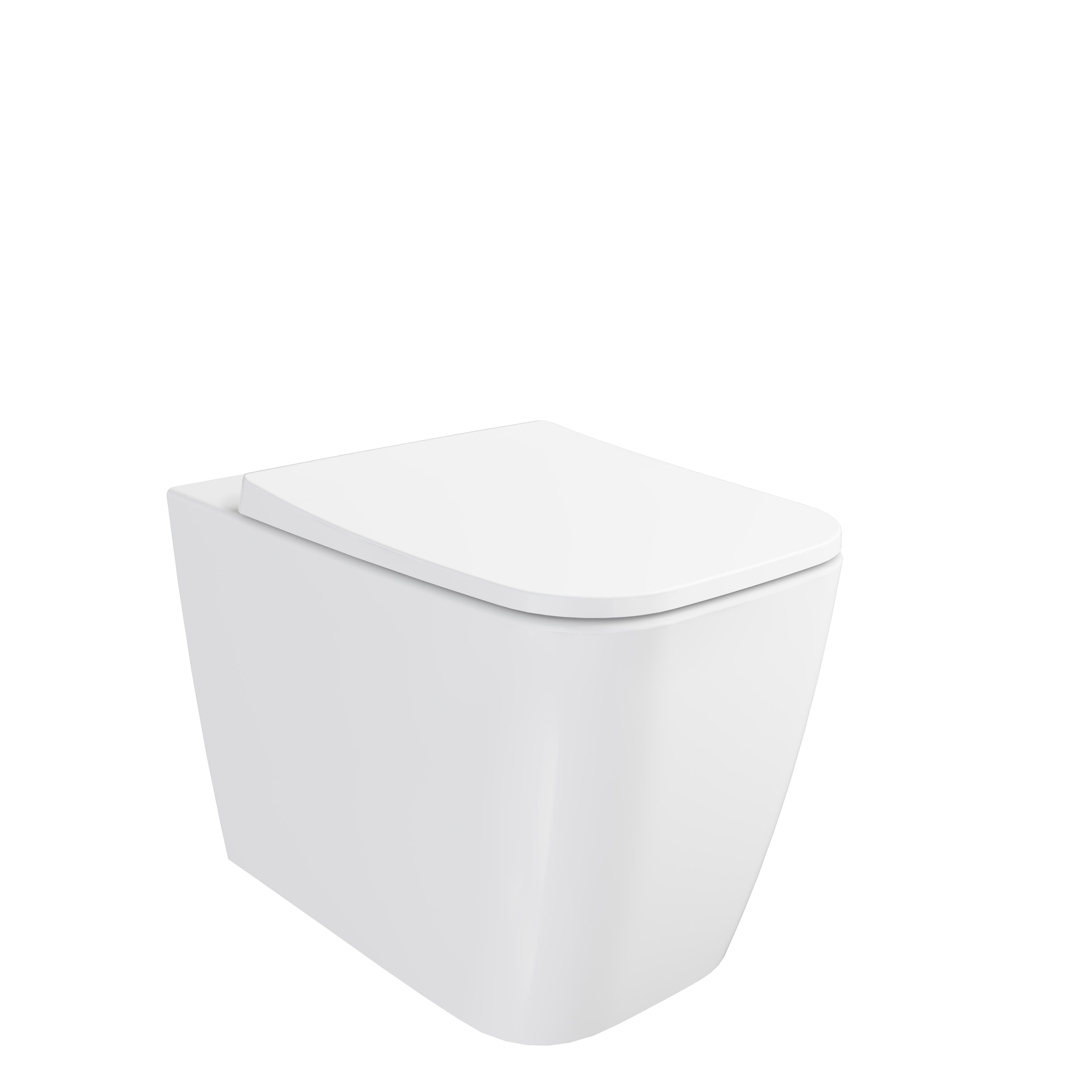 M-Line Square Back-to-Wall Toilet - White