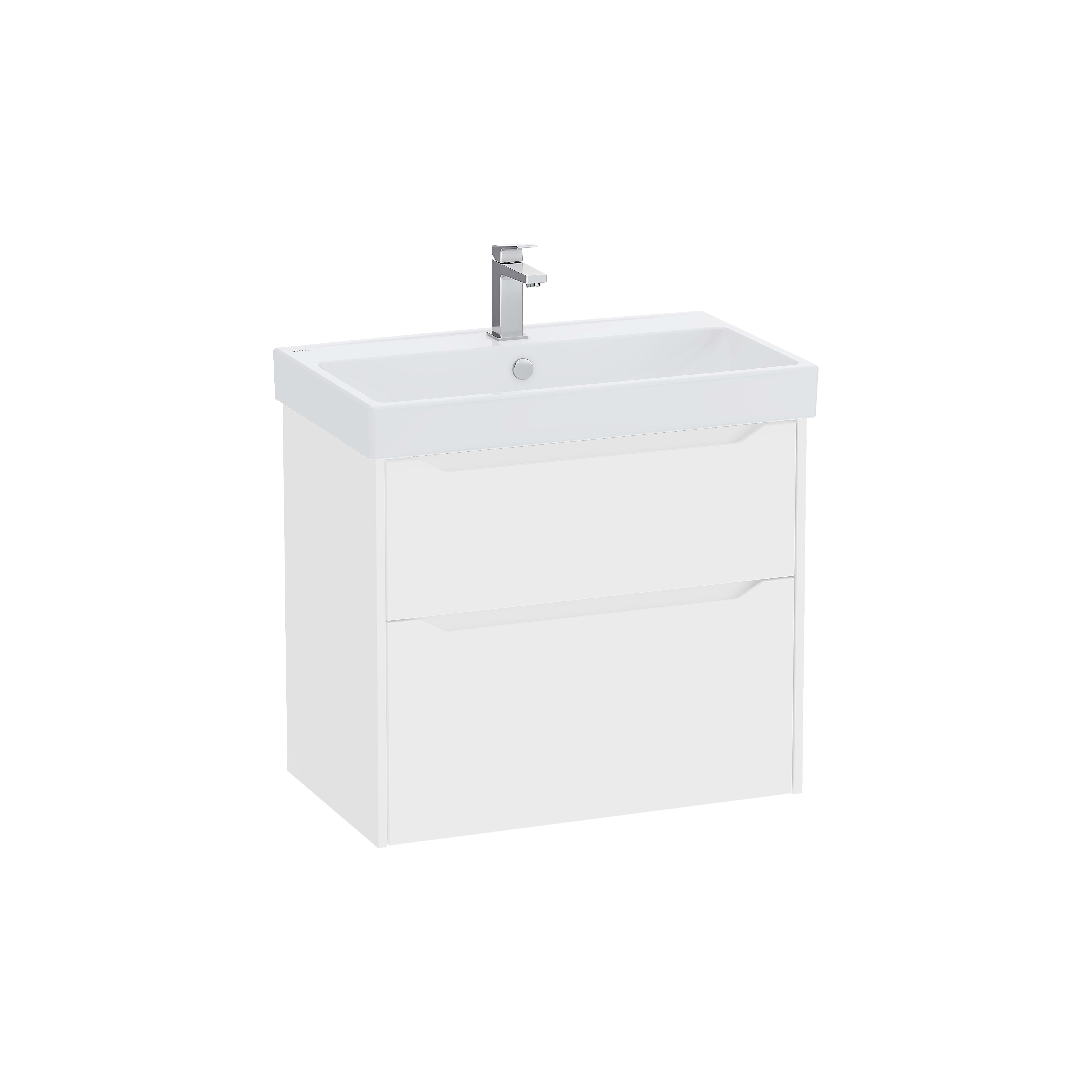 Sareta Square Wall-hung Washbasin Unit – 80 cm