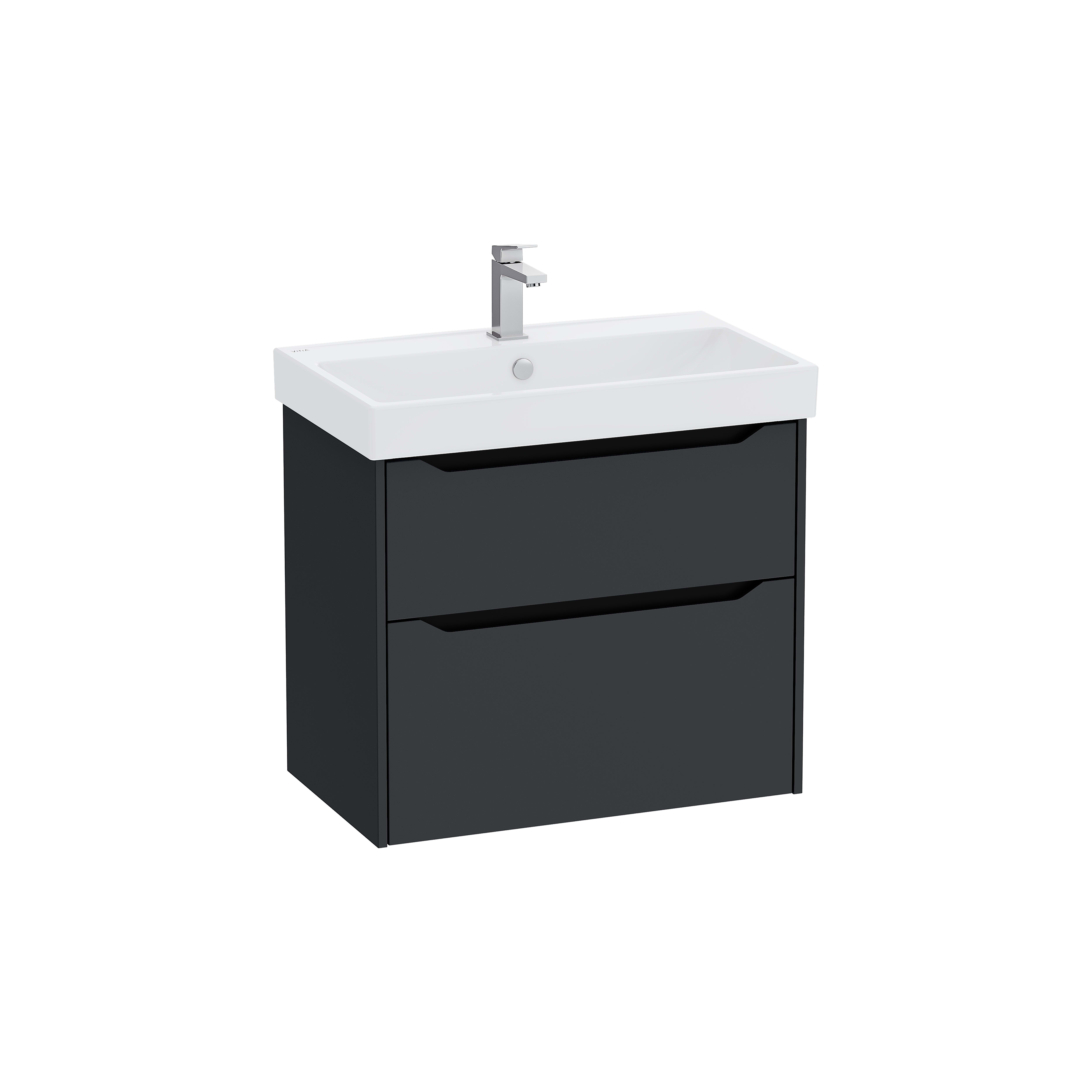 Sareta Square Wall-hung Washbasin Unit – 80 cm