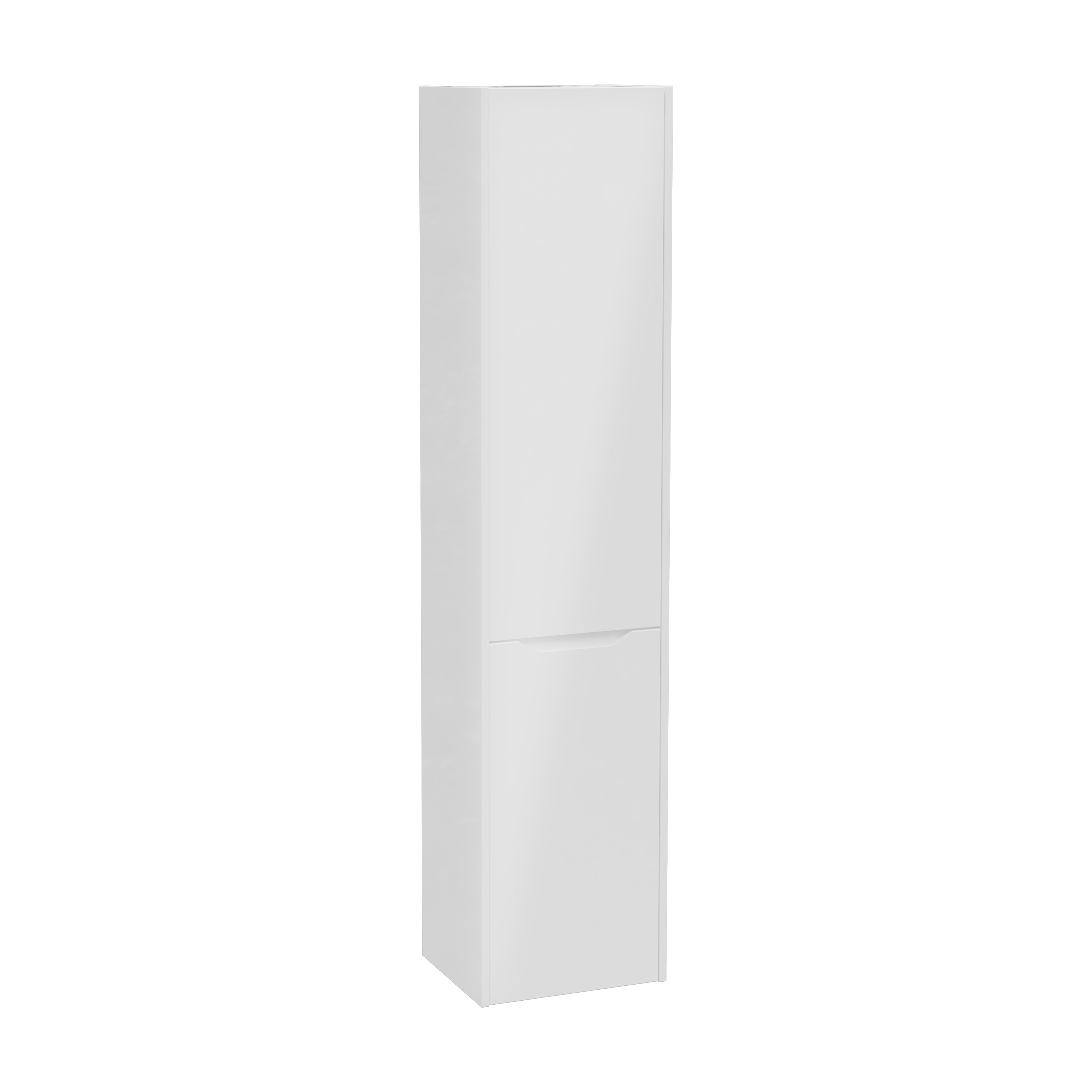 Sareta Square Tall Unit – 40 cm - Glossy white