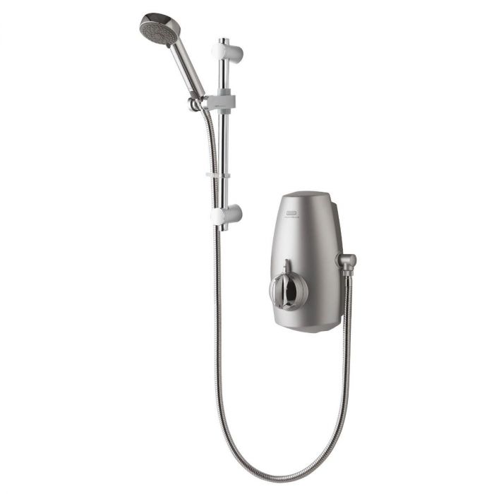 Aquastream Power Shower - Satin Chrome