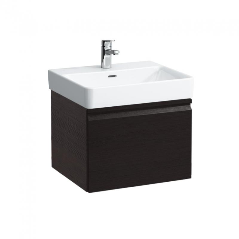 Vanity unit, 1 drawer and interior drawer, incl. drawer organiser, matches washbasin 810962 - WENGE