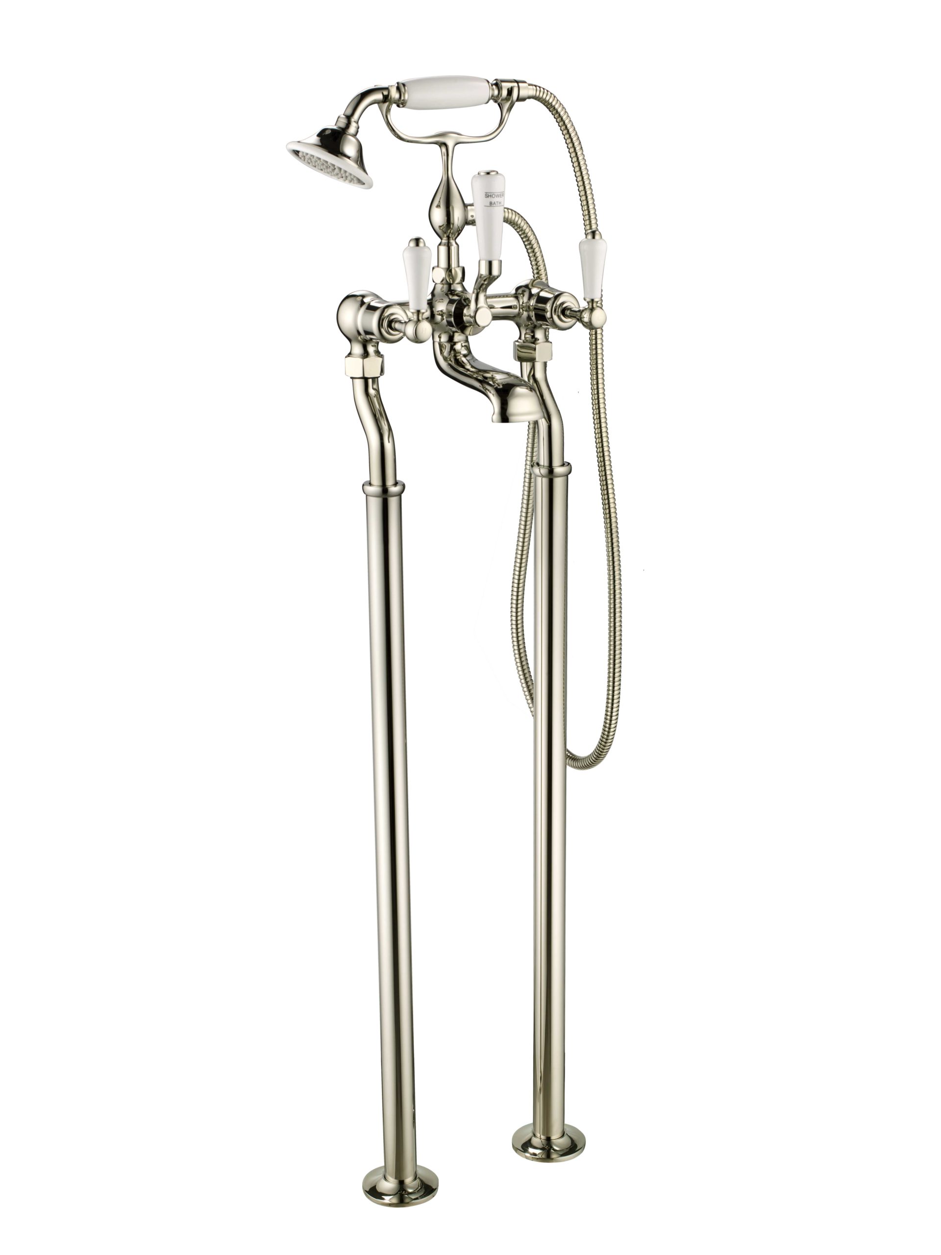 JTP - Grosvenor Freestanding Bath Shower Mixer With Kit