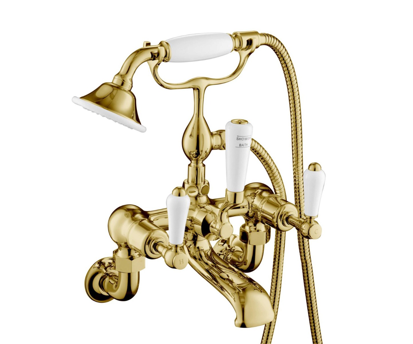 Bath Shower Mixer Wall Mounted with Kit A