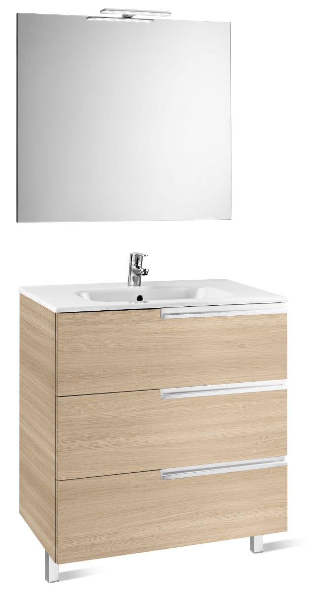 Victoria-N Pack Family (base unit, basin, mirror and LED spotlight)