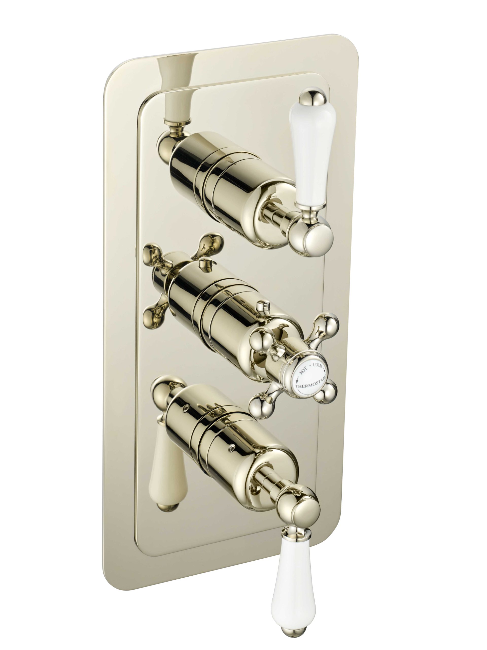 JTP - Grosvenor Lever Thermostatic 2 Outlet Shower Valve
