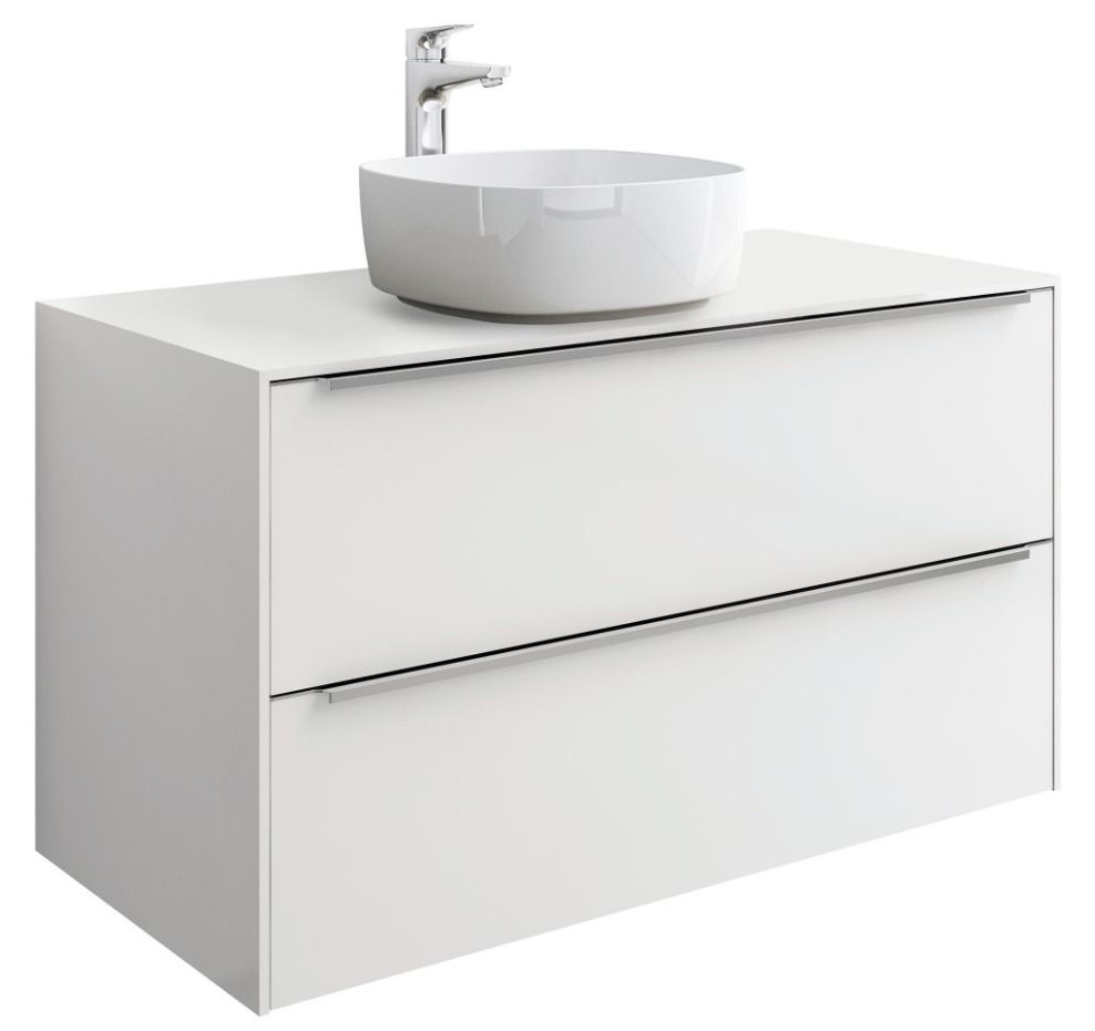 857002806 + 857012806 Base unit for over countertop basin GLOSS WHITE