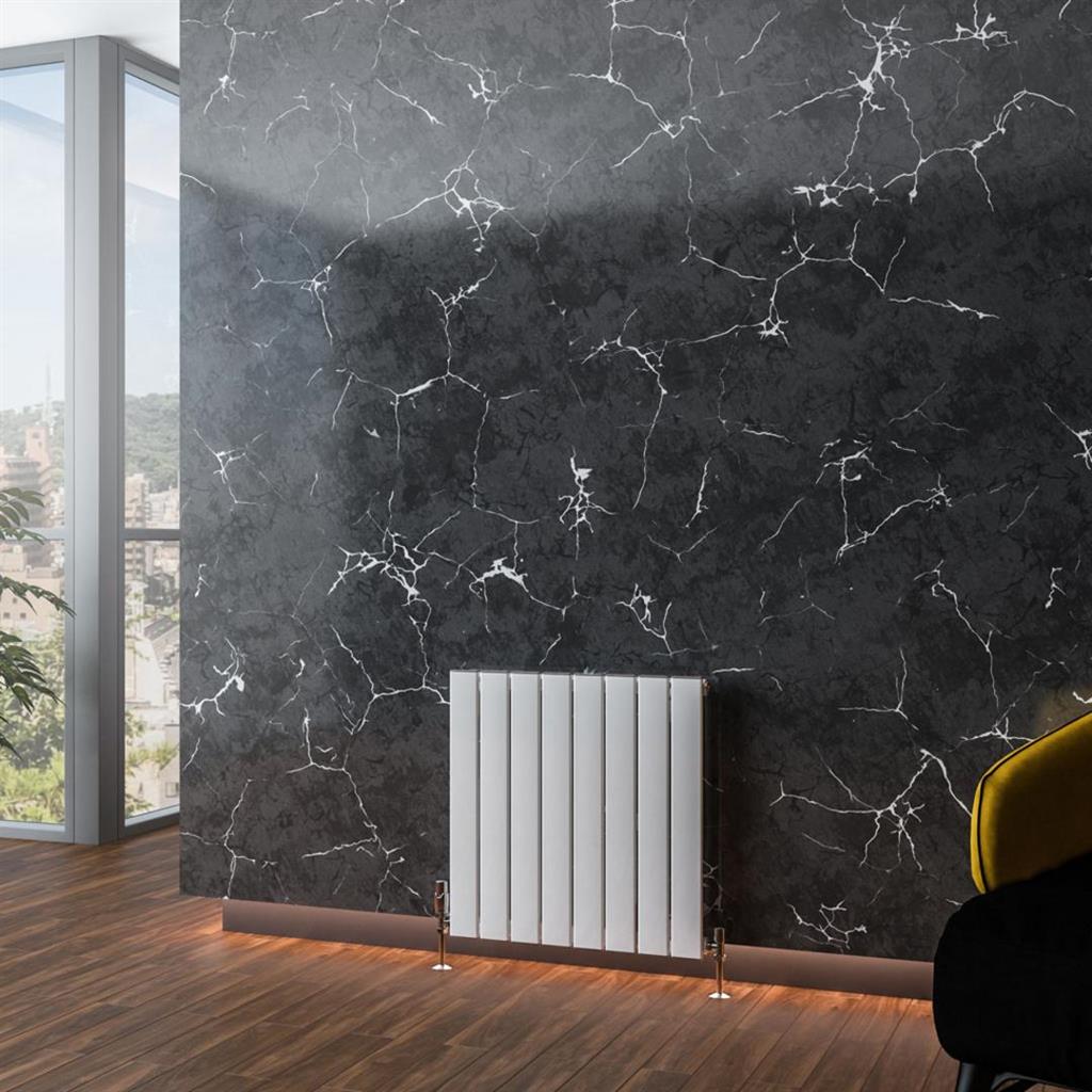 Addington Aluminium 600 x 588 Radiator Type10 Gloss White