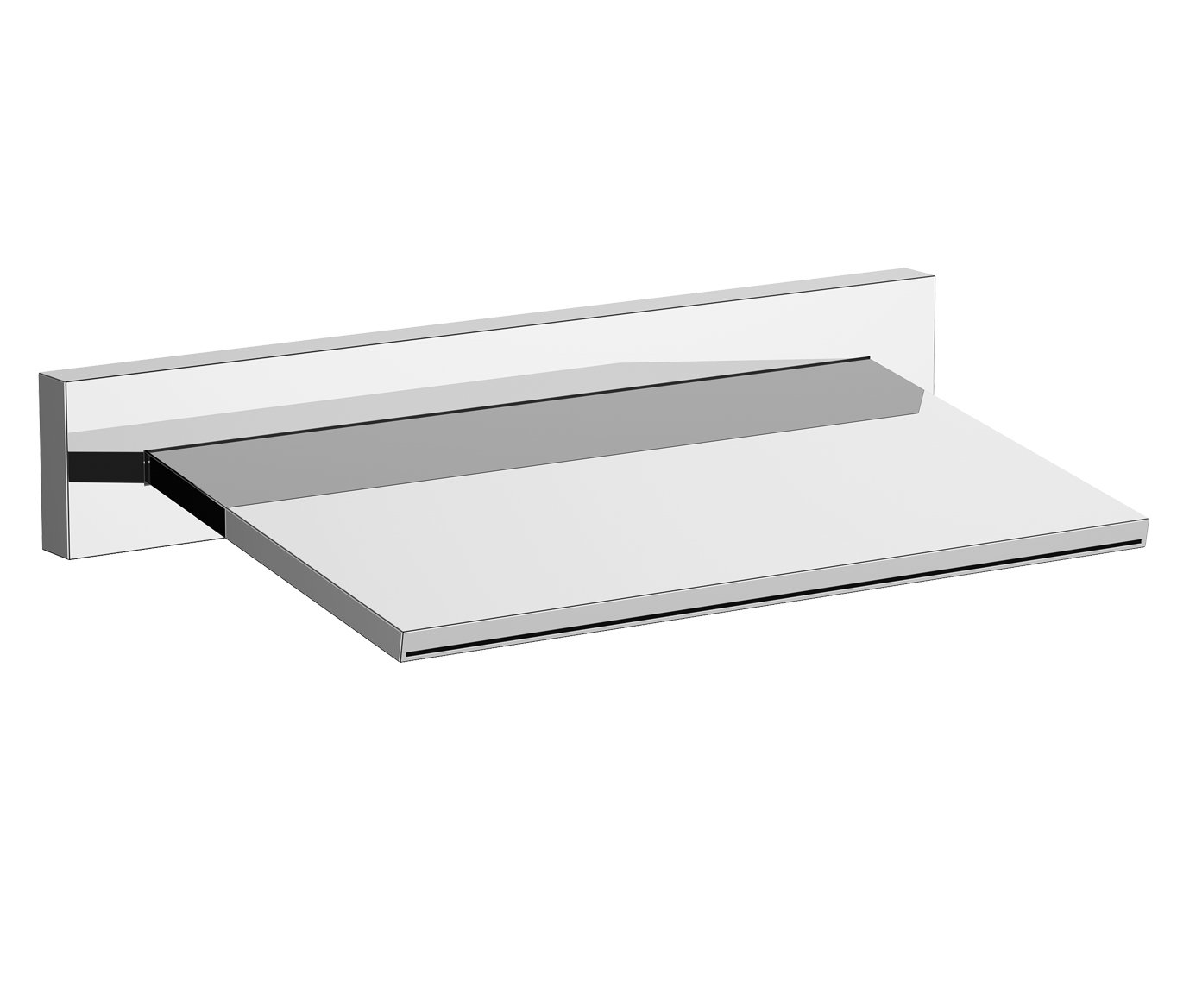 JTP - Athena Wall Mounted Bath Spout or Overhead Shower