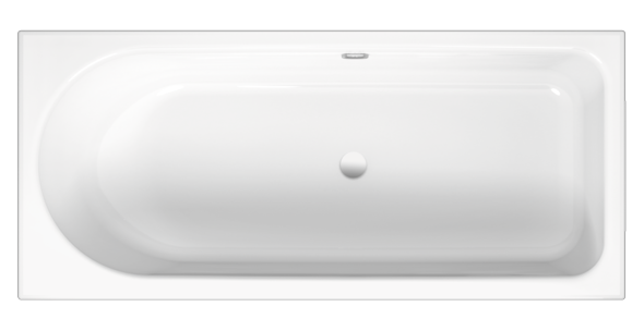 BetteOcean bathtub 8858-006 jasmine, 1500x700mm, foot end right, overflow rear
