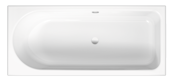 BetteOcean bathtub 8858-011 calypso, 1500x700mm, foot end right, overflow rear