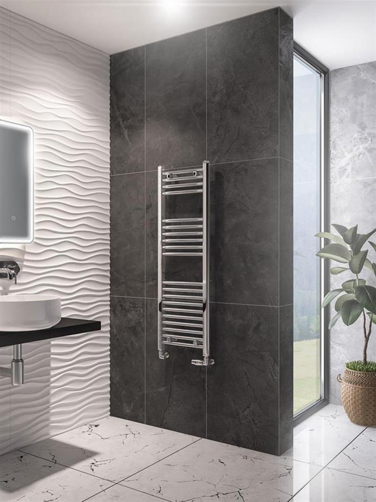 Wingrave 1200 x 400 Straight Multirail Chrome