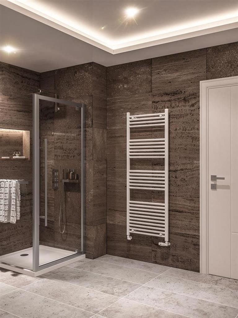 Wingrave 1600 x 600 Straight Multirail Gloss White