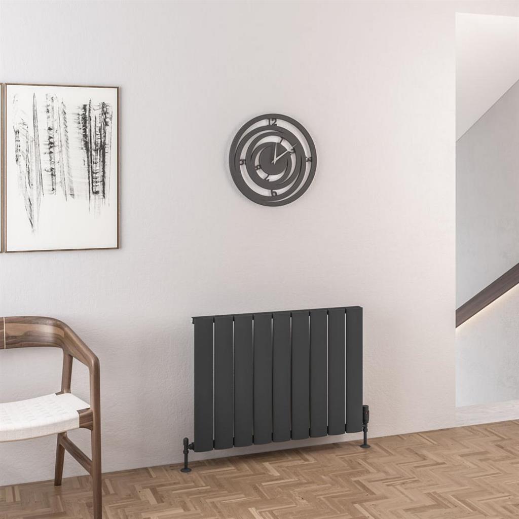 Malmesbury 600 x 850 Aluminium Radiator Matt Anthracite