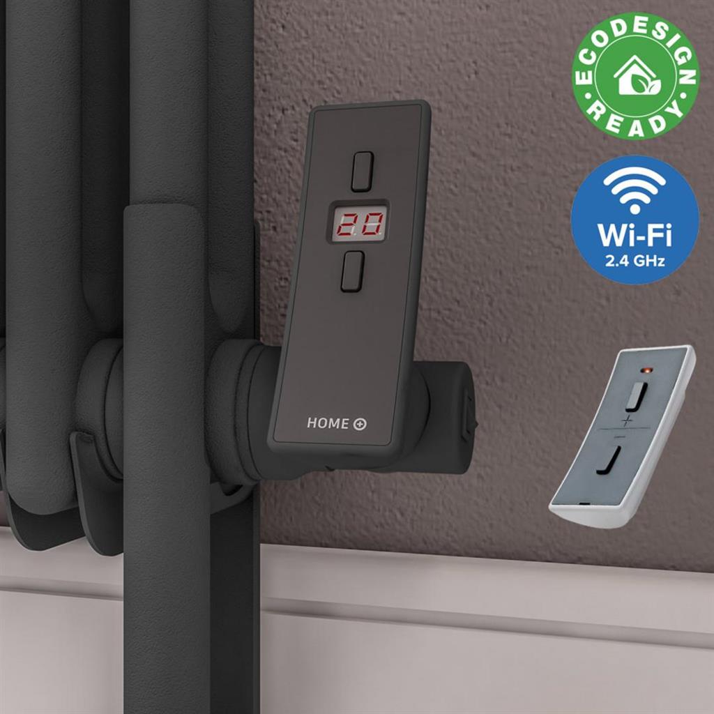 Type H Element Wi-Fi Horizontal 600 W Matt Anthracite