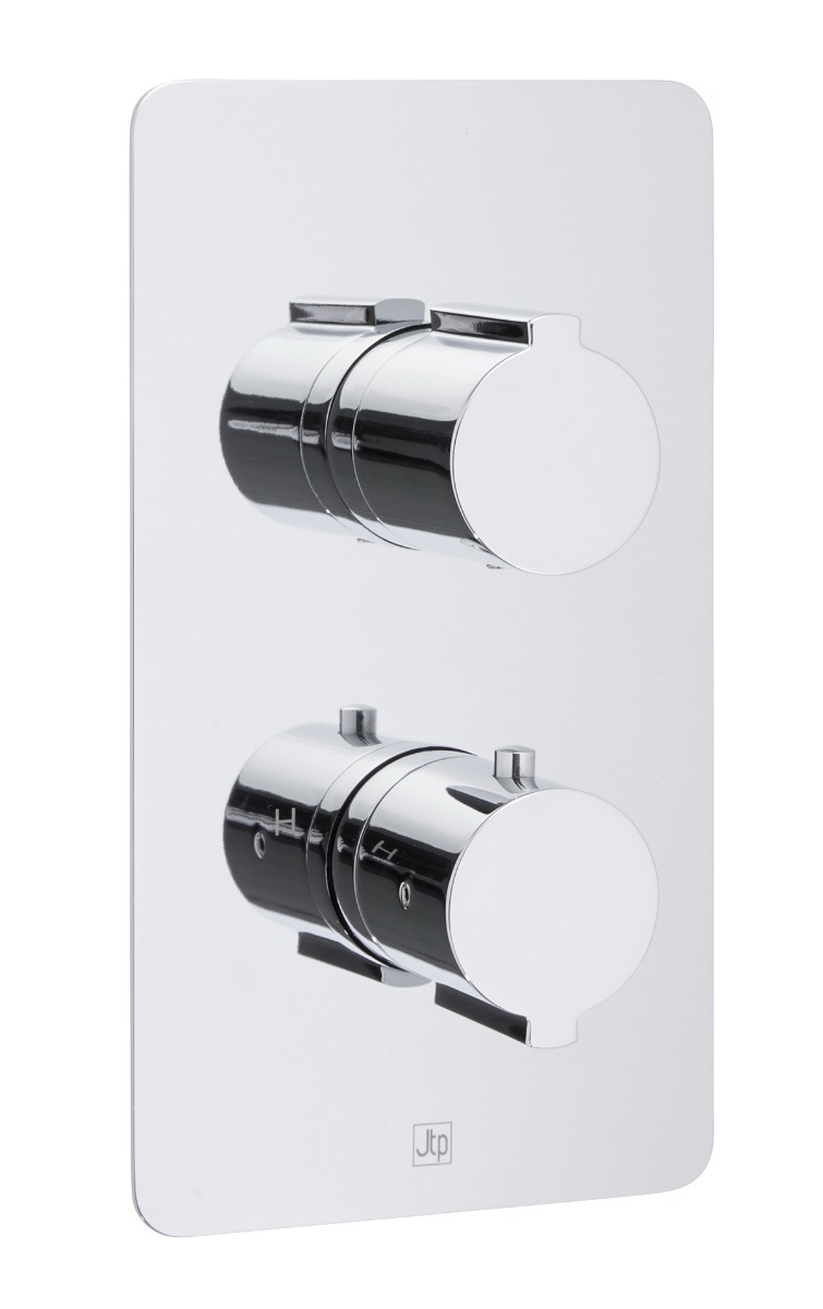 JTP - Curve Thermostatic Concealed 1 Outlet Shower Valve 