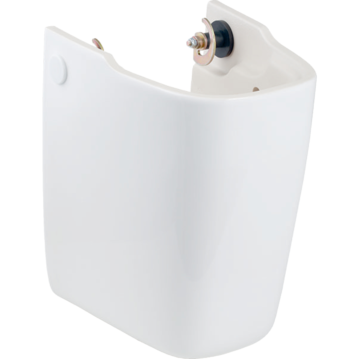 Smyle Square semi pedestal for use with Smyle Square 400mm handrinse basin
