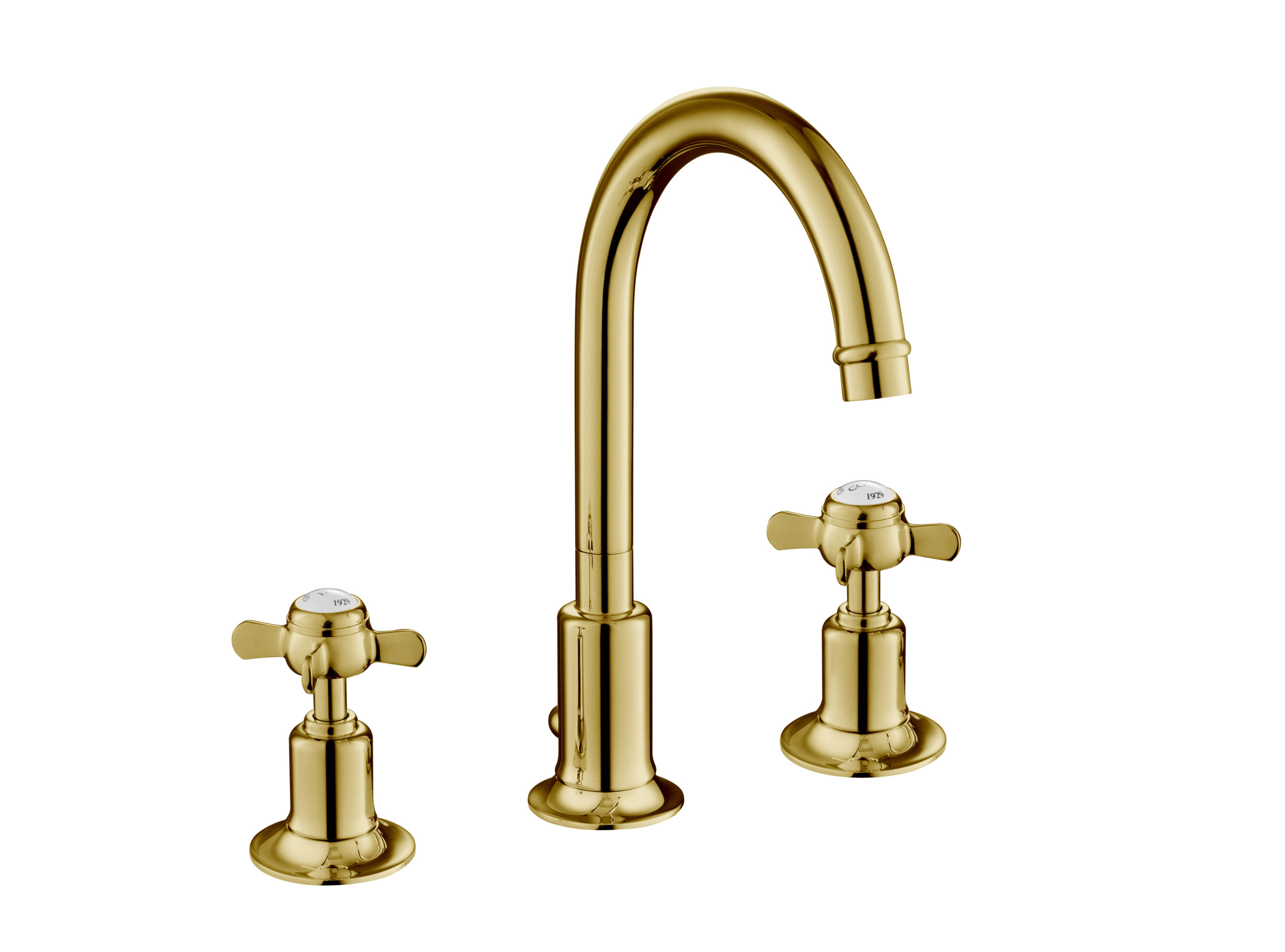 JTP - Grosvenor Pinch 3 Hole Basin Mixer