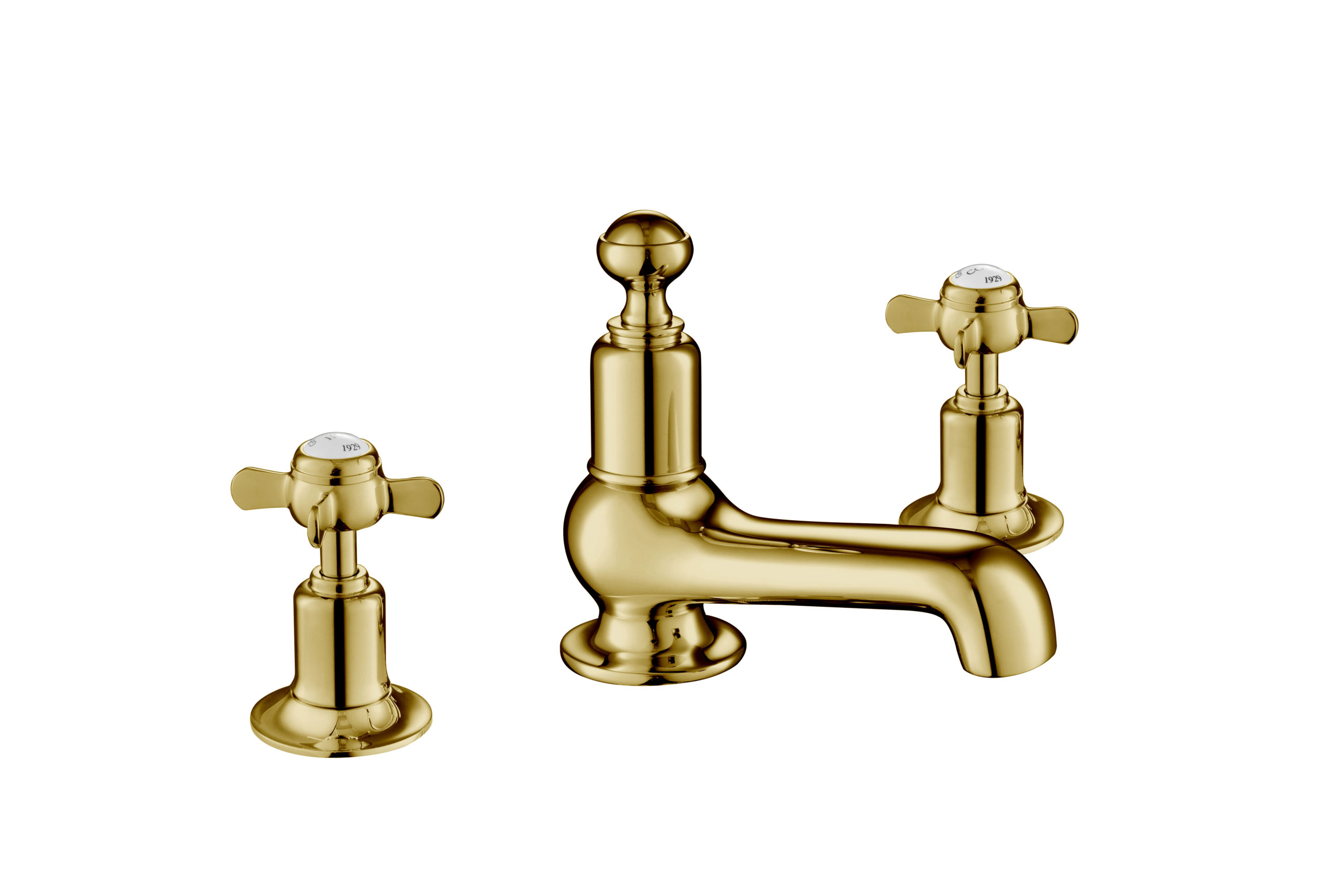 JTP - Grosvenor Pinch 3 Hole Basin Mixer