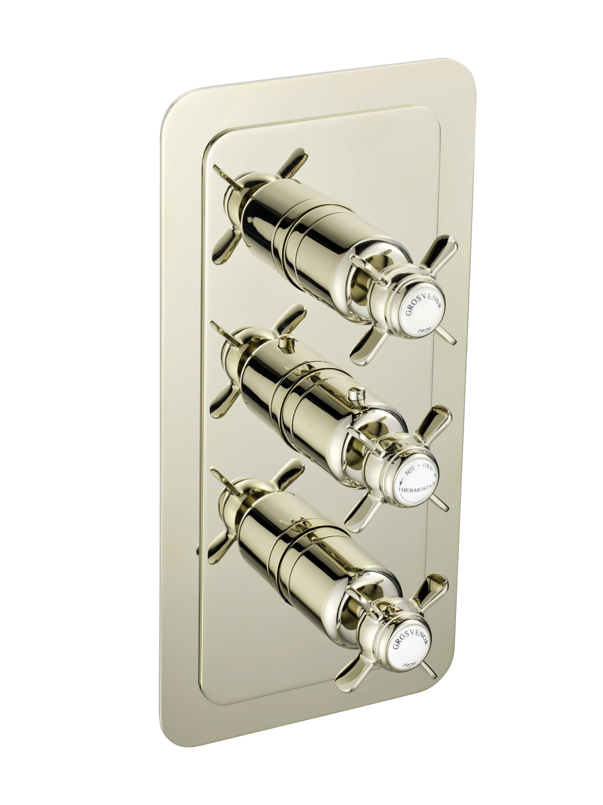 JTP - Grosvenor Pinch Thermostatic 3 Outlet Shower Valve