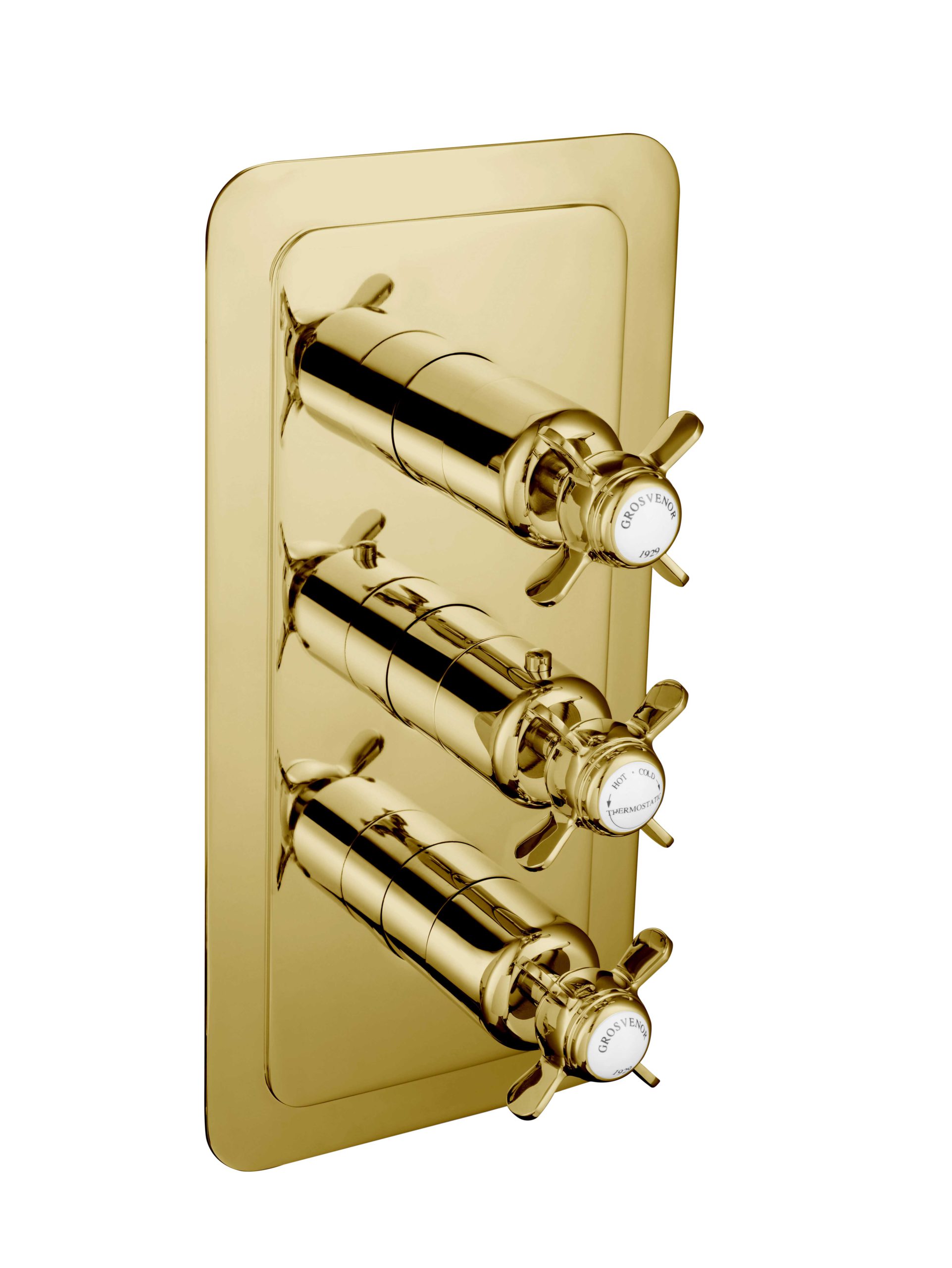 JTP - Grosvenor Pinch Thermostatic 3 Outlet Shower Valve
