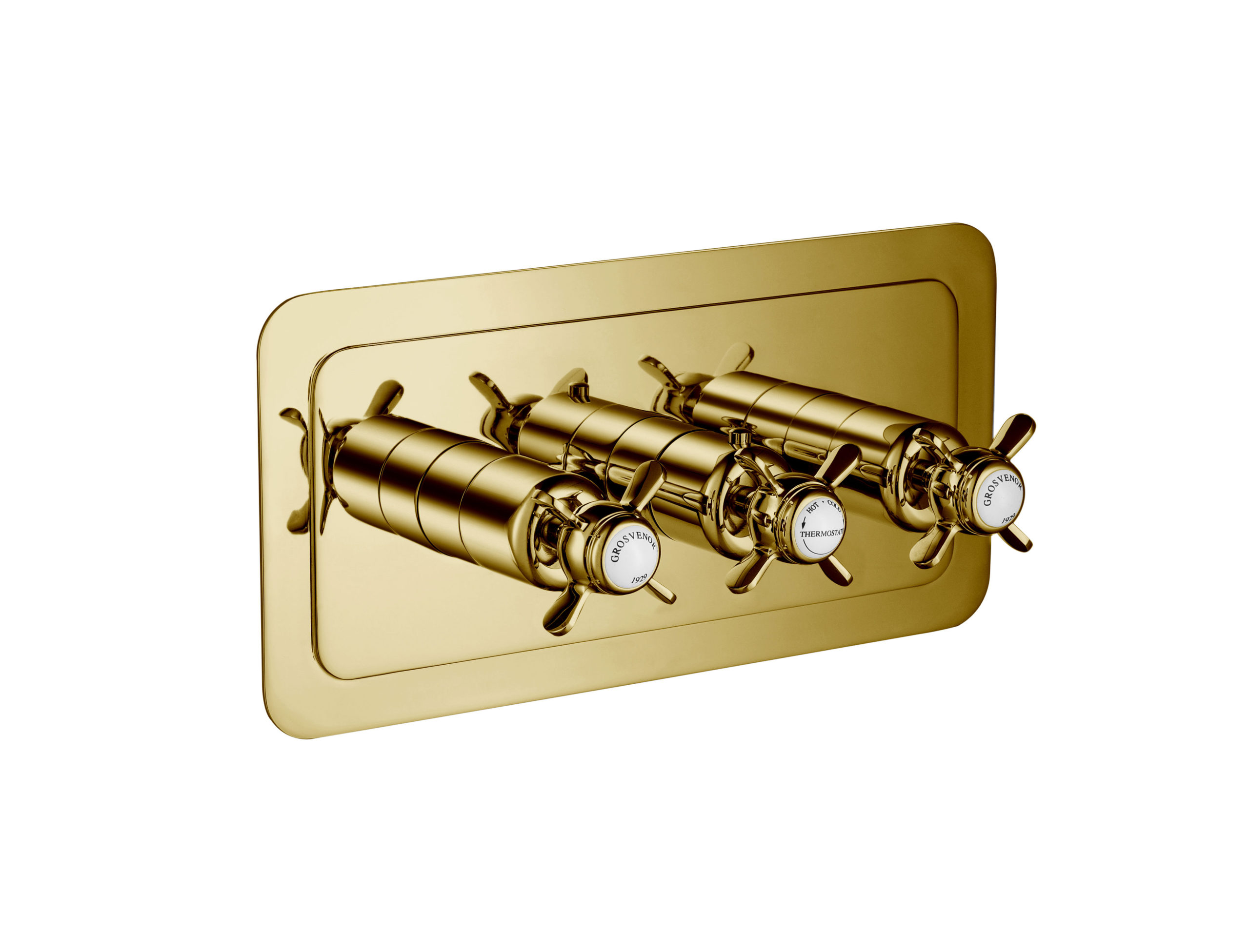 JTP - Grosvenor Pinch Thermostatic 3 Outlet Shower Valve