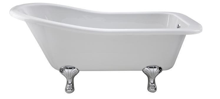 PEMBRIDGE SLIPPER FREE STANDING BATH - 1500MM