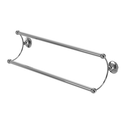 Double Towel Rail Chrome