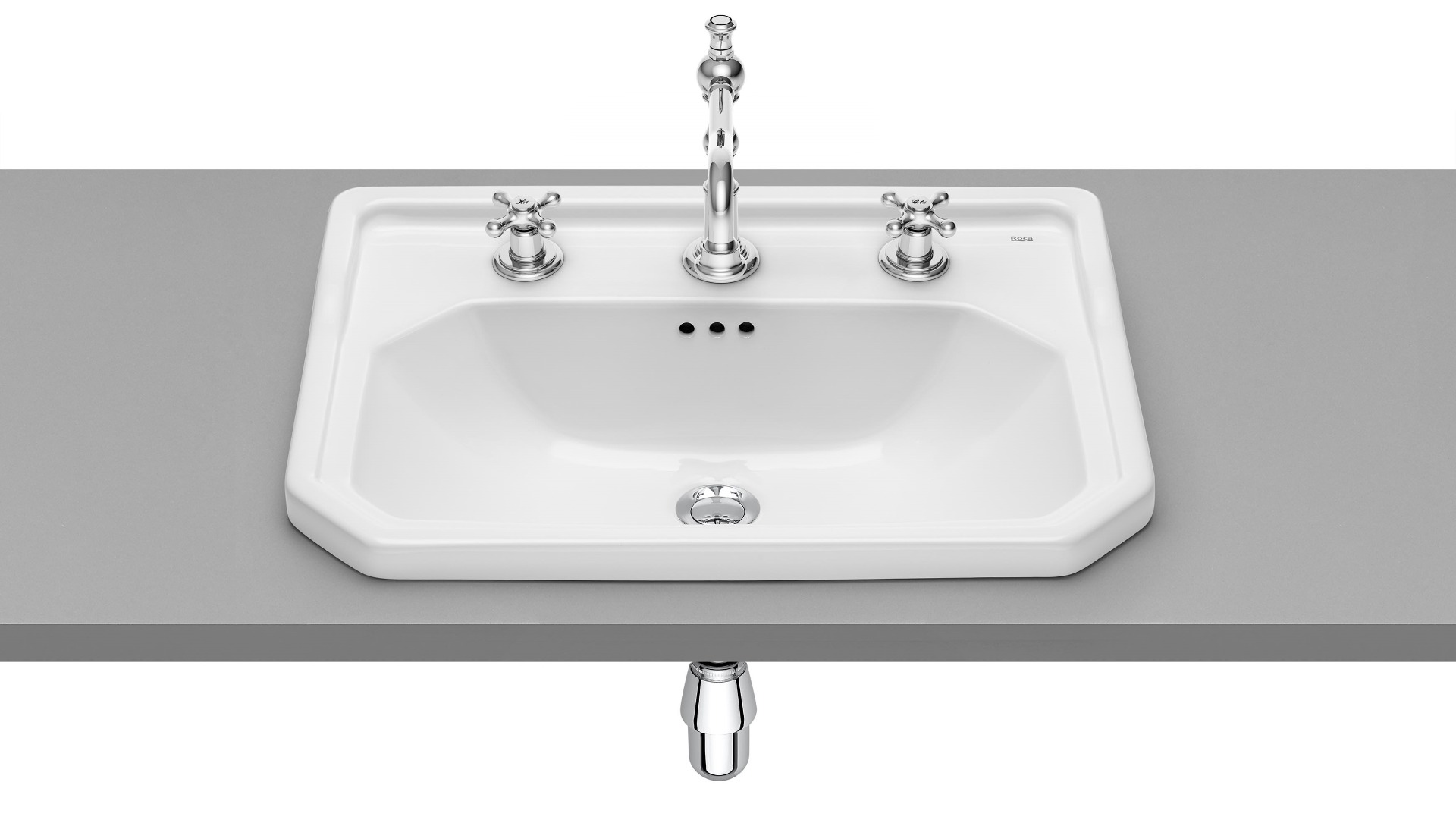 countertop vitreous china basin