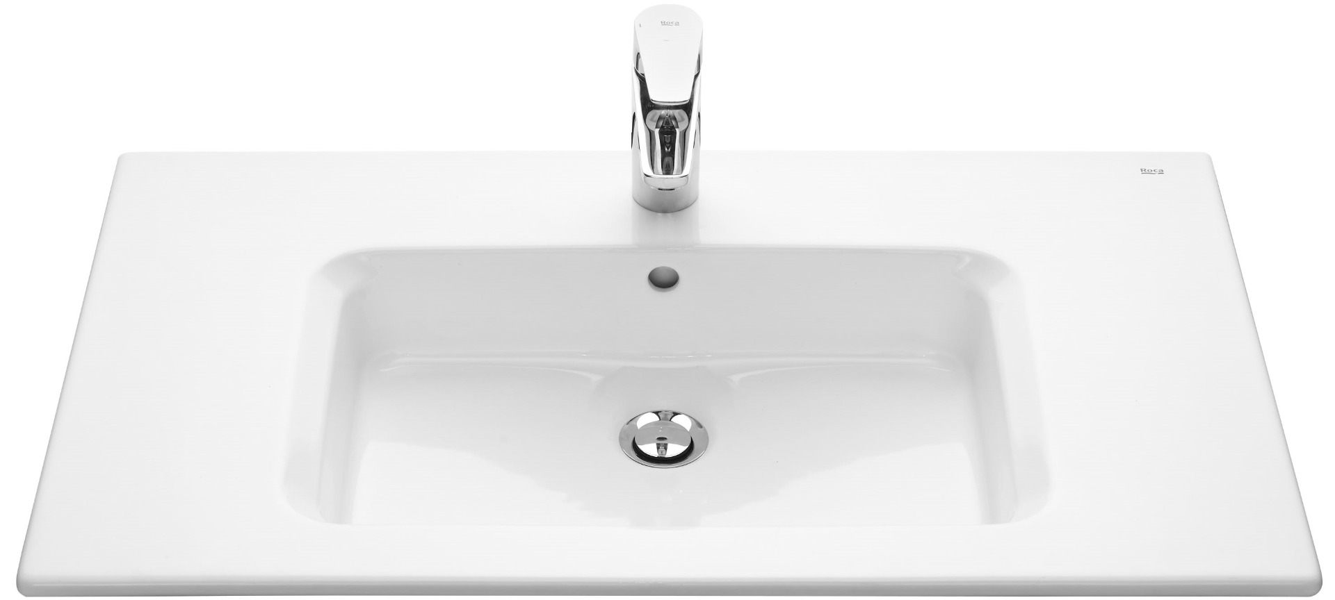 Vanity vitreous china basin