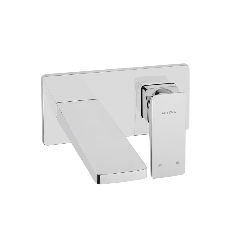 Brava Wall-Mounted Basin Mixer