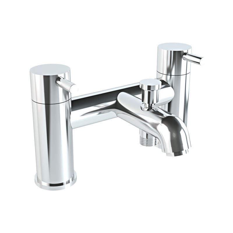 Minimax S Deck-Mounted Bath/Shower Mixer